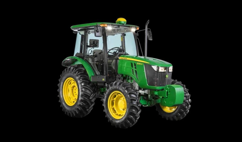 Trator John Deere 5090E com motor de 90 CV - Miniatura 2